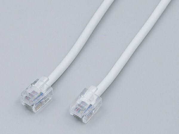 ELPA TEW-S030 テレホンコード 6極6芯 3m【在庫目安:お取り寄せ】