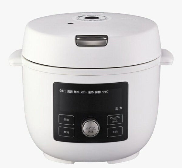 【送料無料】タイガー魔法瓶 COK-A220WM 電気圧力鍋 ＜TIGER COOKPOT＞ マットホワイト【在庫目安:お取り寄せ】
