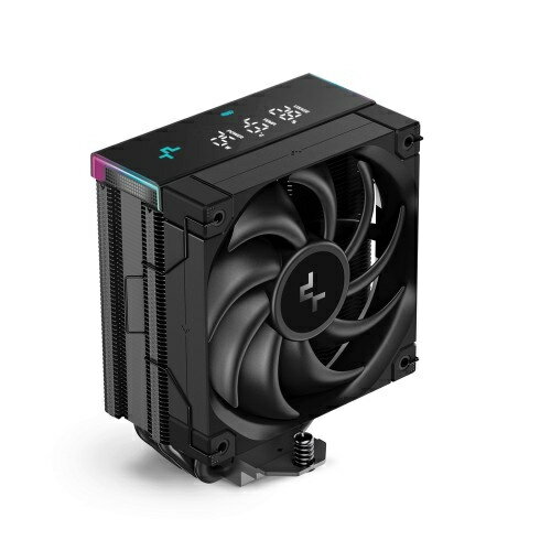 【送料無料】Deepcool R-AK400-BKAPMN-G AK400 DIGITAL PRO/ 空冷CPUクーラー/ デジタルパネル搭載/ オールブラック/ 「FT12 SE」ファン/ Intel LGA1700/ 1200/ 1151/ 1150/ 1155/ AMD AM5/ AM4対応【在庫目安:お取り寄せ】