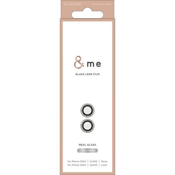 ELECOM PM-A24AFLLGRSV iPhone 16/ iPhone 16 Plusѥ󥺥饹ե/ 饤󥹥ȡ/ Me/ ...