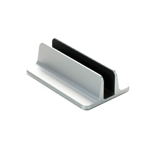 【送料無料】ELECOM PCA-LTSV03SV ノートPCスタンド/ 縦置き/ アルミ合金/ 1台用/ シルバー【在庫目安:..