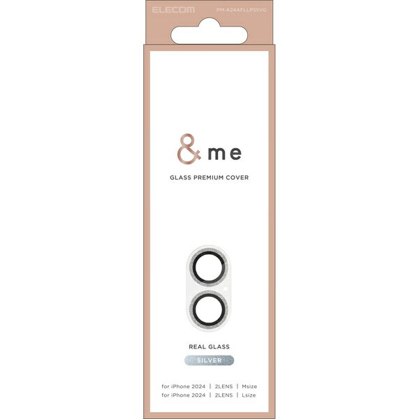 ELECOM PM-A24AFLLP5SVG iPhone 16/ iPhone 16 Plusѥ󥺥С/ 饹/ Me/ å/ ...