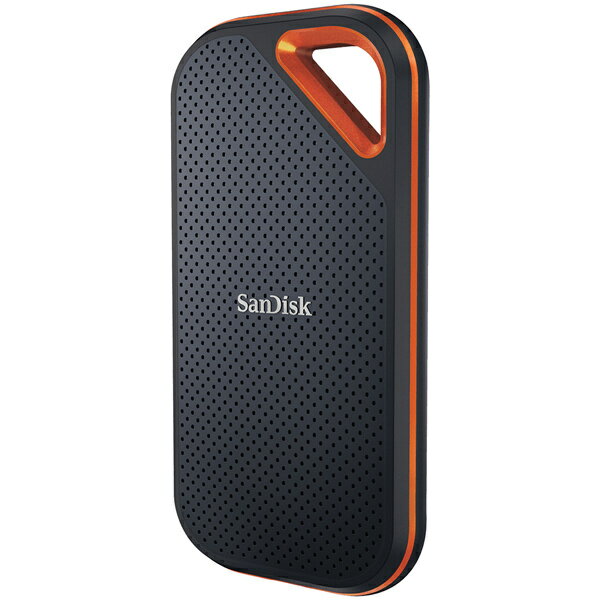 【送料無料】SanDisk SDSSDE81-2T00-J25 エクストリームプロ ポータブルSSD V2 2TB【在庫目安:お取り寄せ】| パソコン周辺機器 外付けSSD 外付SSD 外付け 外付 SSD 耐久 省電力 フラッシュディ…