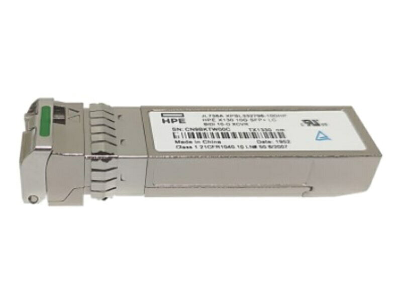 【送料無料】JL738A HPE Networking X130 10G SFP+ LC BiDi 10km-Downlink Transceiver【在庫目安:お取り寄せ】
