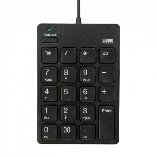 【送料無料】サンワサプライ NT-18CUHBK USBテンキー(Type-Cコネクタ・USB2.0ハブ付き)【在庫目安:お取り寄せ】 【送料無料】サンワサプライ NT-18CUHBK USBテンキー(Type-Cコネクタ・USB2.0ハブ付き)【在庫目安:お取り寄せ】