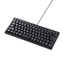 【送料無料】サンワサプライ SKB-KG3UH3BK USBハブ付コンパクトキーボード【在庫目安:お取り寄せ】| パソコン周辺機器 有線キーボード USB ゲー...