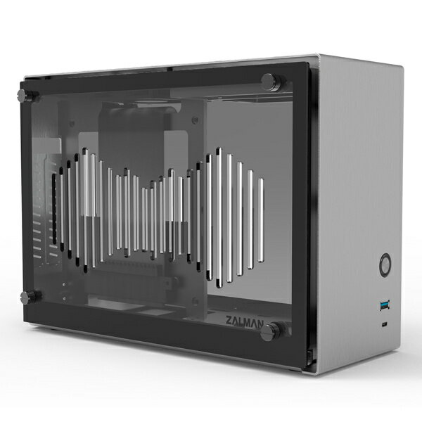 【送料無料】ZALMAN ミニPCケース M2 Mini(Silver)【在庫目安:お取り寄せ】