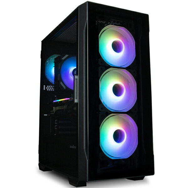 【送料無料】ZALMAN ミドルタワー型PCケース i3 NEO TG Black【在庫目安:お取り寄せ】