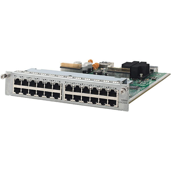 【送料無料】JG426A HPE MSR 24-ports Gig-T Switch HMIM Module【在庫目安:お取り寄せ】