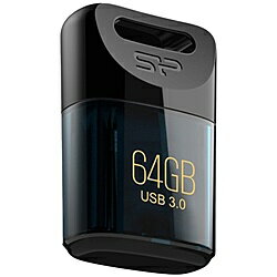 【送料無料】シリコンパワー SP064GBUF3J06V1D USB3.0フラッシュメモリ Jewel J06 64GB 超小型　5年保..