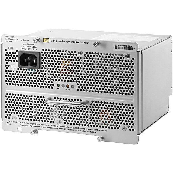 【送料無料】J9829A#ACF HPE Aruba 5400R 1100W PoE+ zl2 Power Supply【在庫目安:お取り寄せ】| パソコン周辺機器 電源モジュール 電源ユニット 拡張モジュール 電源 モジュール 拡張 PC パソコン