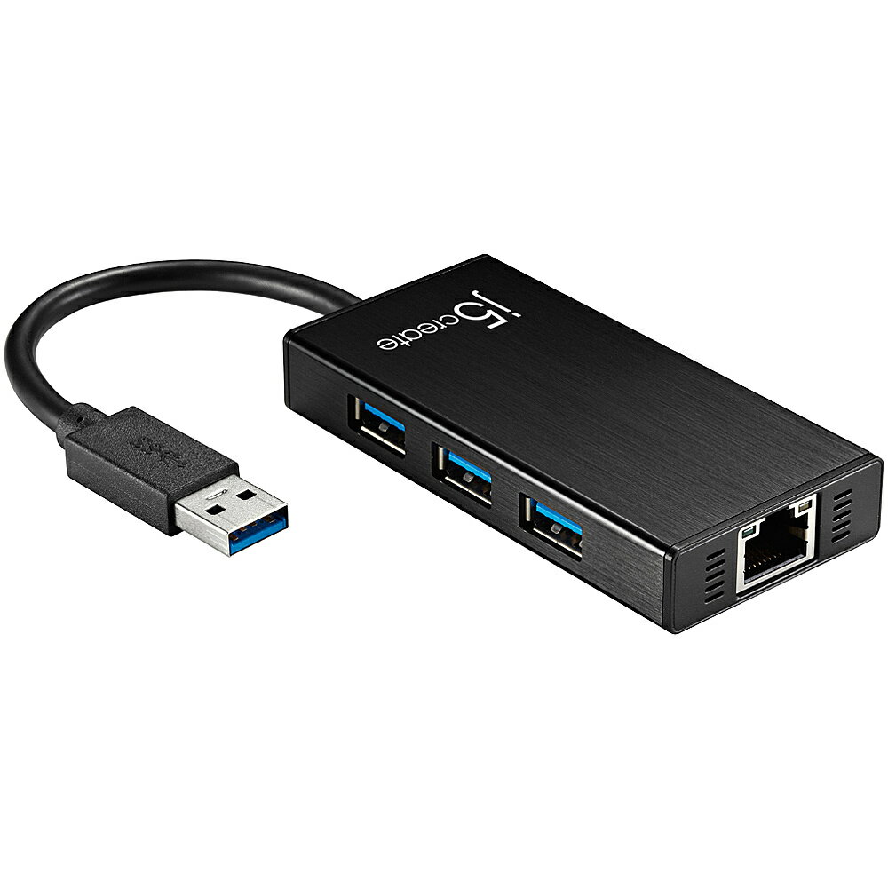 【送料無料】Kaijet (j5 create) JUH470 Gigabit Ethernet ＆ 3Port Hub USB3.0 Multi Adapter【在庫目安:お取り寄せ】 パソコン周辺機器 ポートリプリケーター ポートリプリケータ PC パソコン