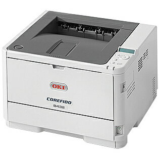 【在庫目安:あり】【送料無料】OKI B432dnw 【5年間無償保証】A4モノクロLEDプリンタ COREFIDO