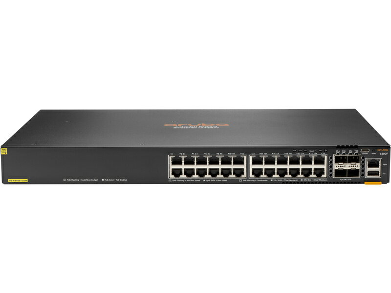 【送料無料】S0M81A#ACF HPE Aruba Networking CX 6200F 24G 4SFP Switch【在庫目安:お取り寄せ】| パソコン周辺機器 スイッチングハブ L3スイッチ レイヤー3スイッチ スイッチ ハブ L3 ネットワーク PC パソコン