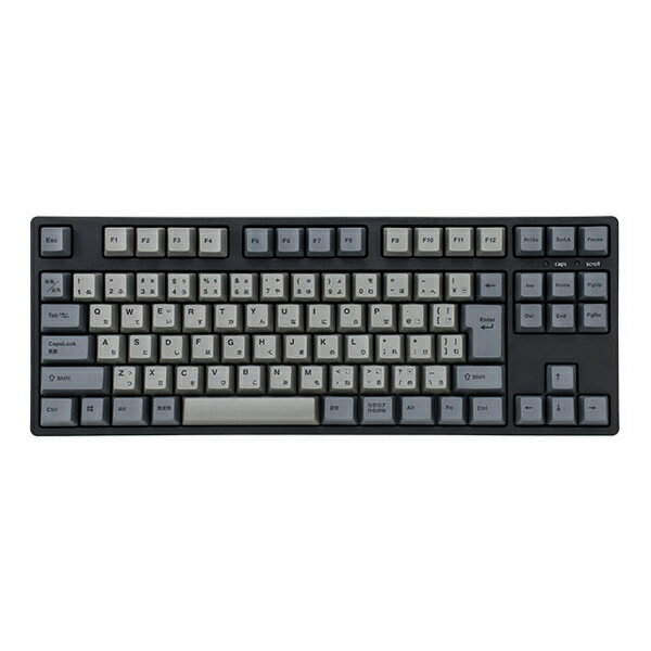 【送料無料】プリンストン IK-CD87-G/RD-BK iKBC製 JIS配列 91キー メカニカルキーボード （GATERON/ 赤軸リニア）【在庫目安:お取り寄せ】