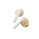 【送料無料】ELECOM LBT-TWS17CSYL Bluetoothイヤホン/ 完全ワイヤレス/ AAC対応/ 低遅延モード/ セミオープン/ タッチセンサー/ マカロンイエロー【在庫目安:お取り寄せ】
