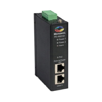 【送料無料】MicrosemiCorporation PD-9001GI/DC 産業用DC20-60V入力30W PoEインジェクタ【在庫目安:お取り寄せ】