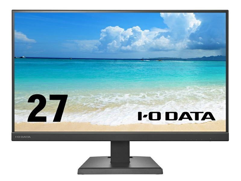 【送料無料】IODATA LCD-C271DBX ワイド液晶ディスプレイ 27型/ 1920×1080/ HDMI、DisplayPort、USB Type-C/ ブラック/ スピーカー：あり/ 給電も可能なUSB Type-C(R)搭載/ 「5年保証」「無輝点保証」【在庫目安:お取り寄せ】