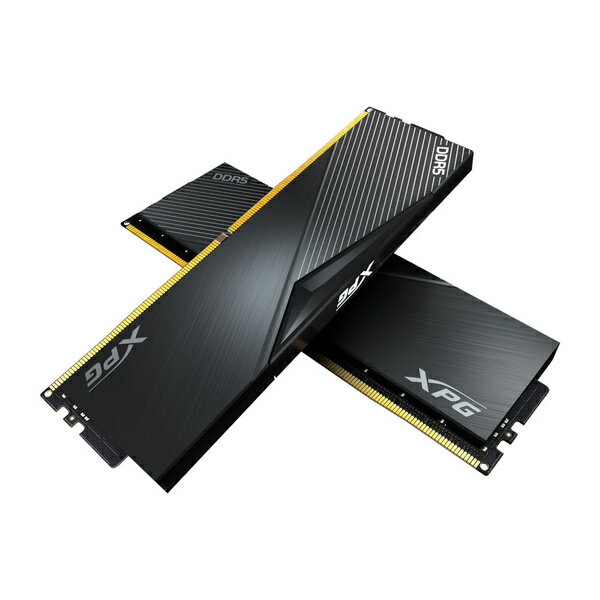 【送料無料】A-DATA Technology AX5U6400C3232G-DCLABK XPG LANCER Black DDR5-6400MHz U-DIMM 32GB×2 32-39-39 DUAL COLOR BOX【在庫目安:お取り寄せ】