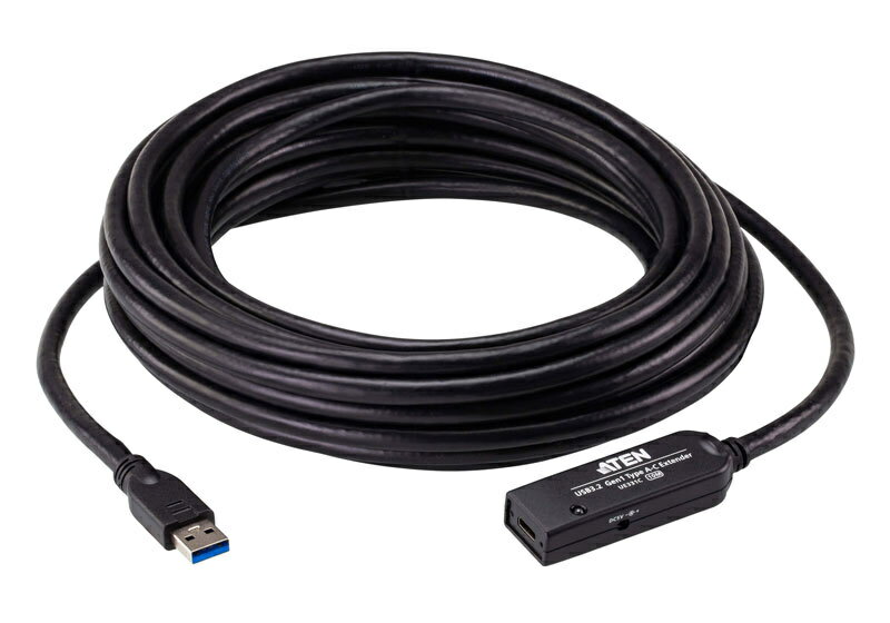 【送料無料】ATEN UE331C 10M USB 3.2 Gen 1 エクステンダーケーブル【在庫目安:お取り寄せ】