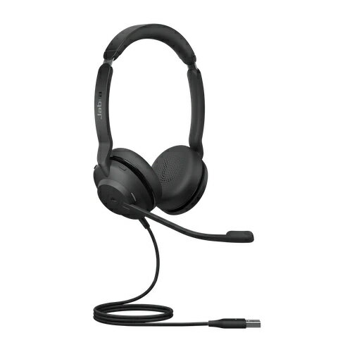 GNオーディオ 23189-999-979 Jabra USBヘッドセット USB-A 両耳 MS認定「Jabra Evolve2 30 SE USB-A MS Stereo」| パソコン周辺機器 ヘッドセット ゲーミング ゲーム パソコン マイク PC 通話