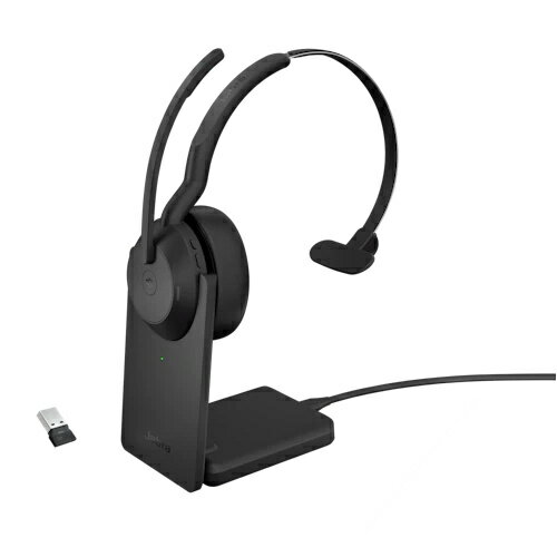 【在庫目安:あり】【送料無料】GNオーディオ 25599-899-989 Jabra 無線ヘッドセット USB-A 片耳 MS認定 充電スタンド付「Jabra ...