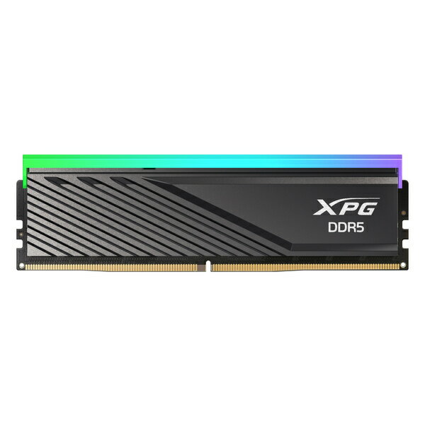 【送料無料】A-DATA Technology AX5U6400C3216G-SLABRBK XPG LANCER BLADE RGB Black DDR5-6400MHz U-DIMM 16GB×1 32-39-39 SINGLE TRAY【在庫目安:お取り寄せ】 その1