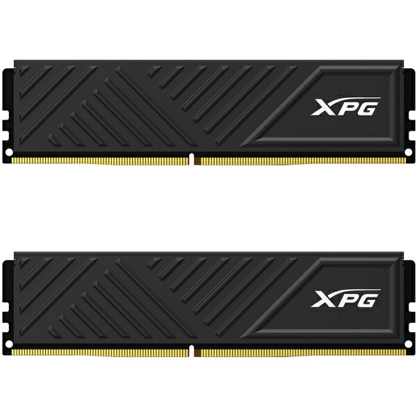 【送料無料】A-DATA Technology AX4U360032G18I-DTBKD35 XPG GAMMIX D35 BLACK DDR4-3600MHz U-DIMM 32GB×2 DUAL TRAY【在庫目安:お取り寄せ】