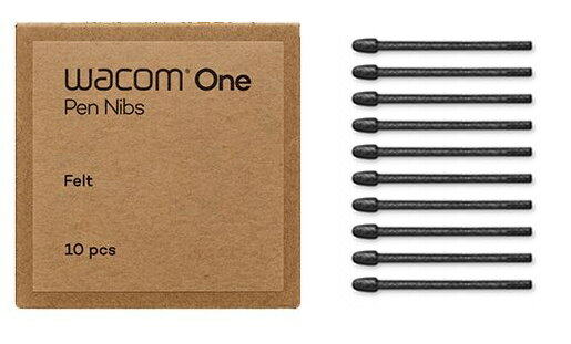 ACK24919Z Wacom One Pen用 フェルト芯（10本）【在庫目安:お取り寄せ】
