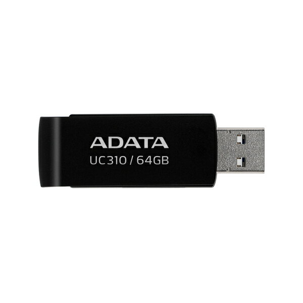 UFD 64GB USB3.2 Gen1 UC310 Black スタンダードな用途に対応するUSBメモリ 64GB