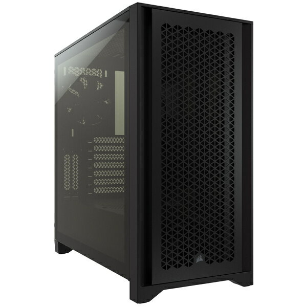 【送料無料】コルセア(メモリ) CC-9011200-WW ATX ミドルタワー PCケース 4000D Airflow Tempered Glass -Black-【在庫目安:お取り寄せ】