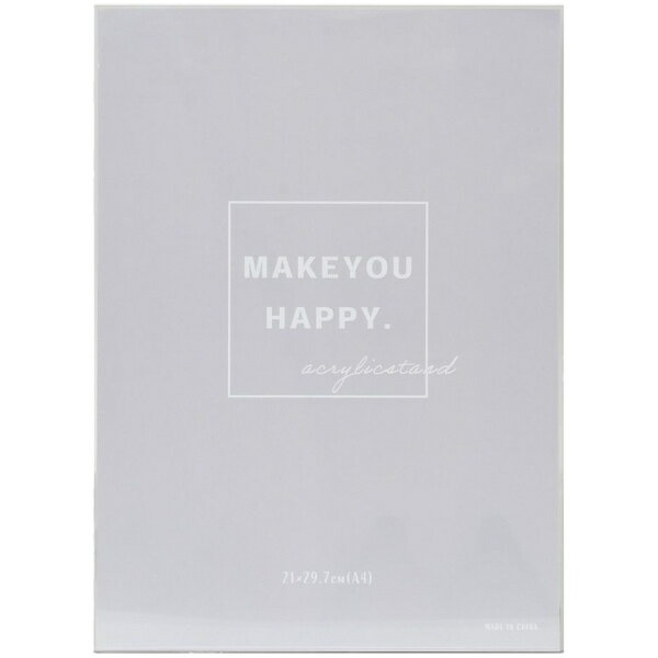 浅沼商会 824042 KING フォトフレーム アクリルスタンド A4 21×29.7【在庫目安:お取り寄せ】