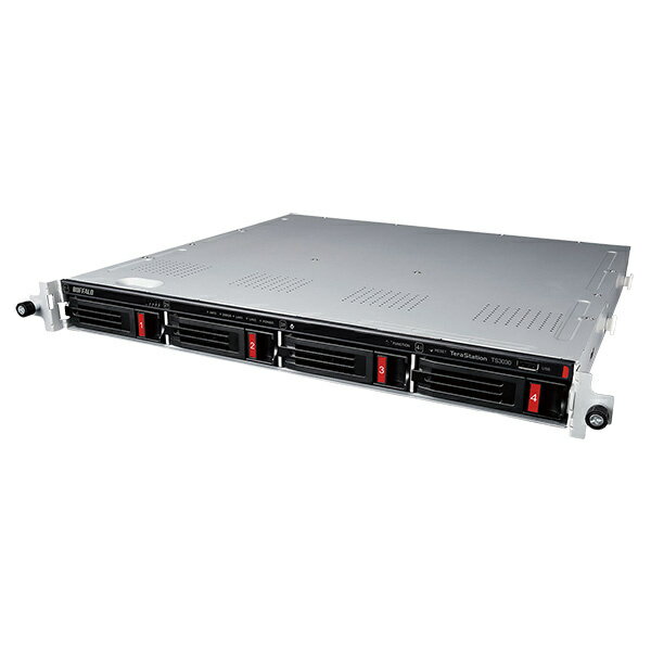 【送料無料】バッファロー TS3430RN0404 TeraStation TS3430RNシリーズ 4ベイラックマウントNAS 4TB【在庫目安:お取り寄せ】| パソコン周辺機器 ラックマウント ラック マウント NAS