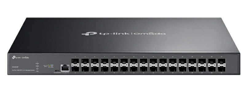 【送料無料】TP-LINK SX3032F(UN) Omada 10GE SFP+スロット×32 L2+マネージスイッチ【在庫目安:お取り寄せ】
