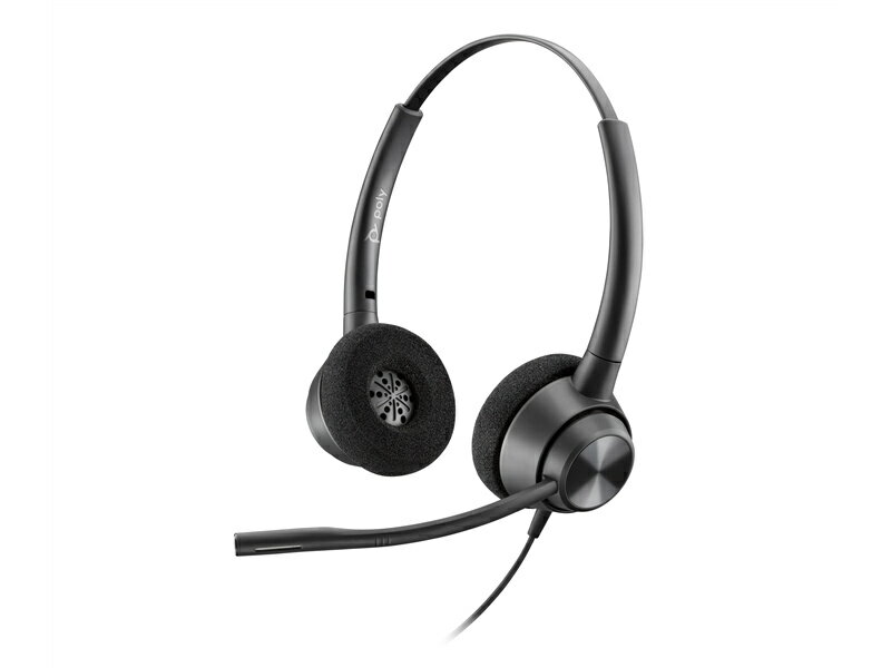 【送料無料】HP 77T26AA Poly EncorePro 320 Quick Disconnect両耳 有線モデル ノイズキャンセリングマイク搭載 TAA(米国政府・軍向け調達基準)認証【在庫目安:お取り寄せ】| パソコン周辺機器