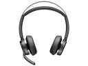 【送料無料】HP 9T9J3AA#AC3 Poly Voyager Focus 2 USB-Cドングル付 +USB-A変換アダプタ付 両耳 ワイヤレスモデル ノイズキャンセリングマイク搭載【在庫目安:お取り寄せ】