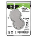 【送料無料】Seagate BarraCuda 2.5 500GB 内蔵HDDハードディスク メーカー2年保証 SATA 6.0Gb/ s 128MB 7200rpm ST500LM034【在庫目安:僅少】(2)