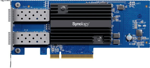 【送料無料】Synology E10G30-F2 Dual Port 10GbE SFP+ supports SR/ LR and DAC【在庫目安:お取り寄せ】| パソコン周辺機器 ネットワークストレージ ネットワーク ストレージ オプション 増設 交換