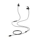 【送料無料】ELECOM EHP-DF12CMBK イヤホン/ USB Type-C/ デジタル式/ カナル/ 10mmドライバ/ イヤーアーム付き/ ブラック...