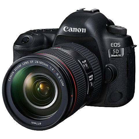 【送料無料】Canon 1483C009 デジタル一眼レフカメラ EOS 5D Mark IV(WG)・EF24-105L IS II USM レンズキット【在庫目安:お取り寄せ】