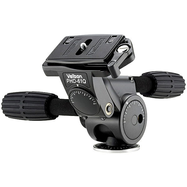【送料無料】ベルボン 470423 カメラ用雲台 PHD-61Q 3ウェイ式【在庫目安:お取り寄せ】