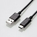 ELECOM USB3-AC05NBK USB3.1P[u/ Gen2/ A-C^Cv/ Fؕi/ 3Ao/ 0.5m/ ubNy݌ɖڈ:񂹁z