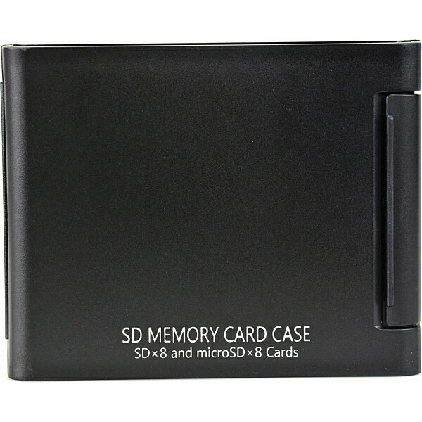 ケンコー・トキナー ASSD8BK SDメモリーカードケースAS 8枚収納 ブラック【在庫目安:お取り寄せ】