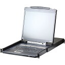 【送料無料】ATEN CL5708INJJL 19インチLCD一体型8ポートIP-KVMドロワー/ マルチインターフェース/ ロングレール【在庫目安:お取り寄せ...
