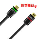 【送料無料】ハイテクインター 158-RT-002 メカニカルロック式HDMIケーブル 5m (耐荷重8kg)【在庫目安:お取り寄せ】(2)