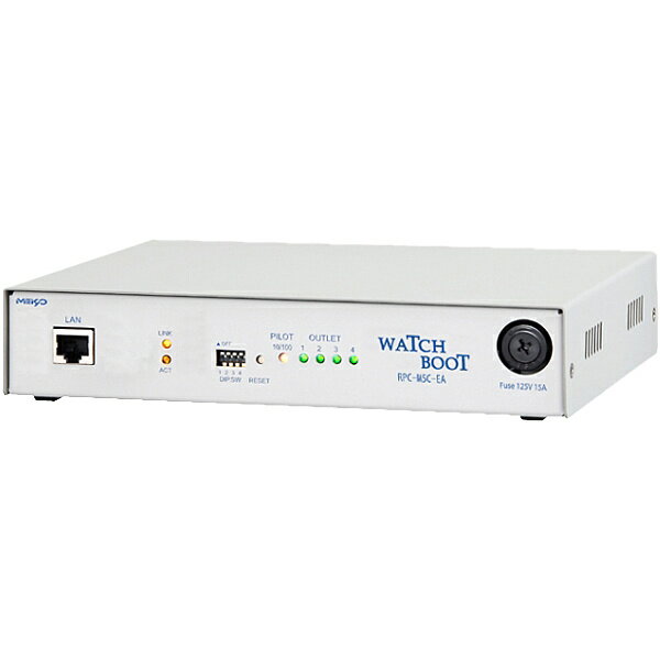 【送料無料】明京電機 RPC-M5C-EA 遠隔電源制御装置 4口タイプのネットワーク監視・自動リブート装置 WATCH BOOT (北米向けモデル)【在庫目安:お取り寄せ】