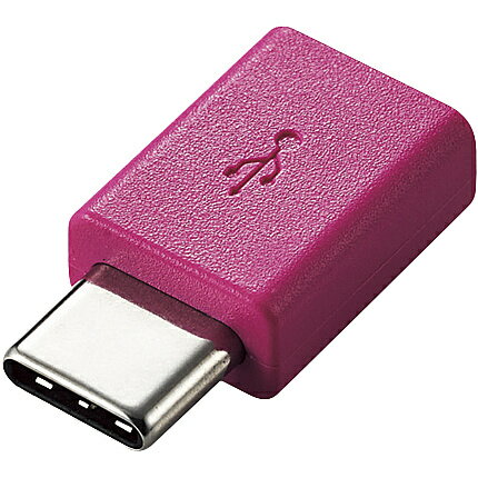 ELECOM MPA-MBFCMADNPN スマートフォン用USB変換アダプタ/ USB(microBメス)-USB(Cオス)/ ピンク【在庫目安:お取り寄せ】 ELECOM MPA-MBFCMADNPN スマートフォン用USB変換アダプタ/ USB(microBメス)-USB(Cオス)/ ピンク【在庫目安:お取り寄せ】