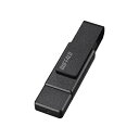 バッファロー RUF3-ACR32G-BK USB3.2(Gen1)対応 Type-A/ C両対応 回転式USBメモリー 32GB ブラック【在庫目安:お取り寄せ】| パソコン周辺機器 USBメモリー USBフラッシュメモリー USBメモリ USBフラッシュメモリ USB メモリ