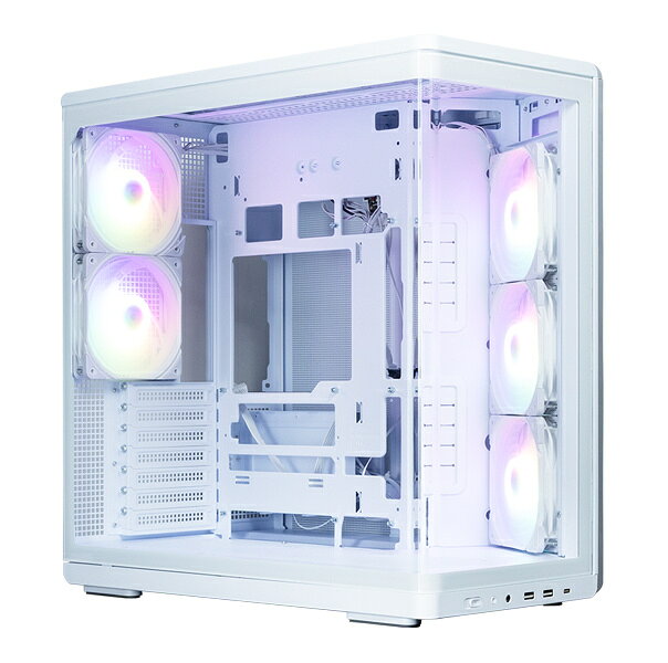 【送料無料】ZALMAN ミドルタワー型PCケース P60 White【在庫目安:お取り寄せ】