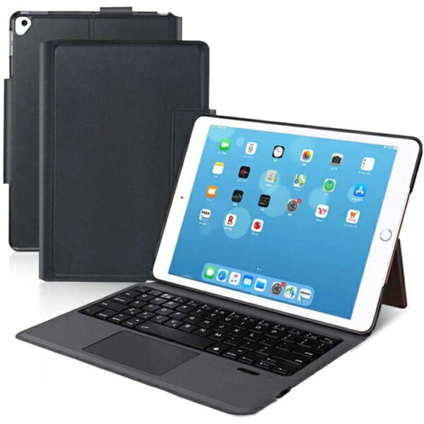 【送料無料】エムディーエス MDS-BTKCIP102BK3 iPad 10.2（第9・8・7世代）対応 ワイヤレスキーボード付ケース（タッチパッド付） ブラック【在庫目安:お取り寄せ】